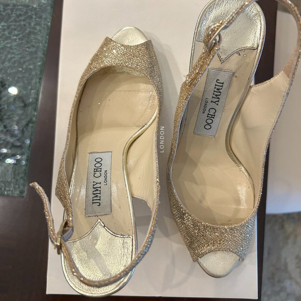 Jimmy Choo high hill sandals